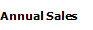 Annual Sales